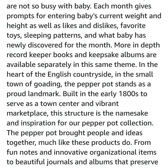 Pepper Pot Baby's First Year Calendar, Circus Pals - Picture 10 of 12